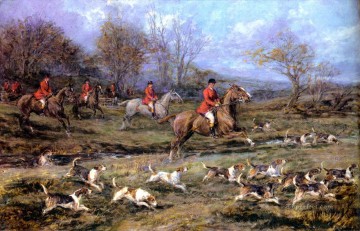 dogs Painting - hunting dogs 23